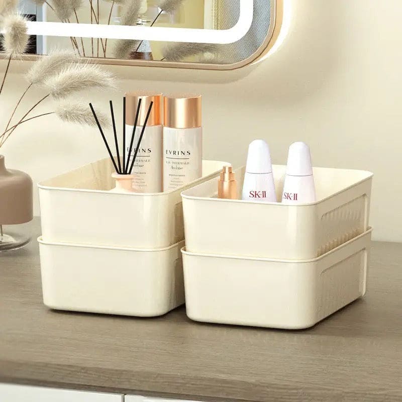 Mini Organizer Basket, Household Large Capacity Sorting Box, Multifunction Sundries Sorting Box, Plastic Toiletries Storage Basket, Home Office Organizer Mini Organizer Basket, Household Large Capacity Sorting Box, Multifunction Sundries Sorting Box, Plastic Toiletries Storage Basket, Home Office Organizer
